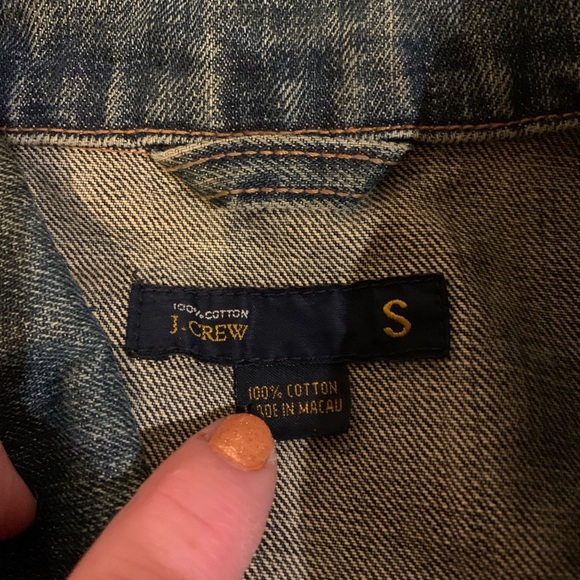 J. Crew Jean jacket. Size small - Picture 3 of 4